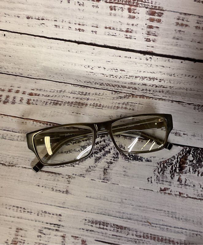 John Varvatos Eyeglasses Frames Only V332 Olive Size 140