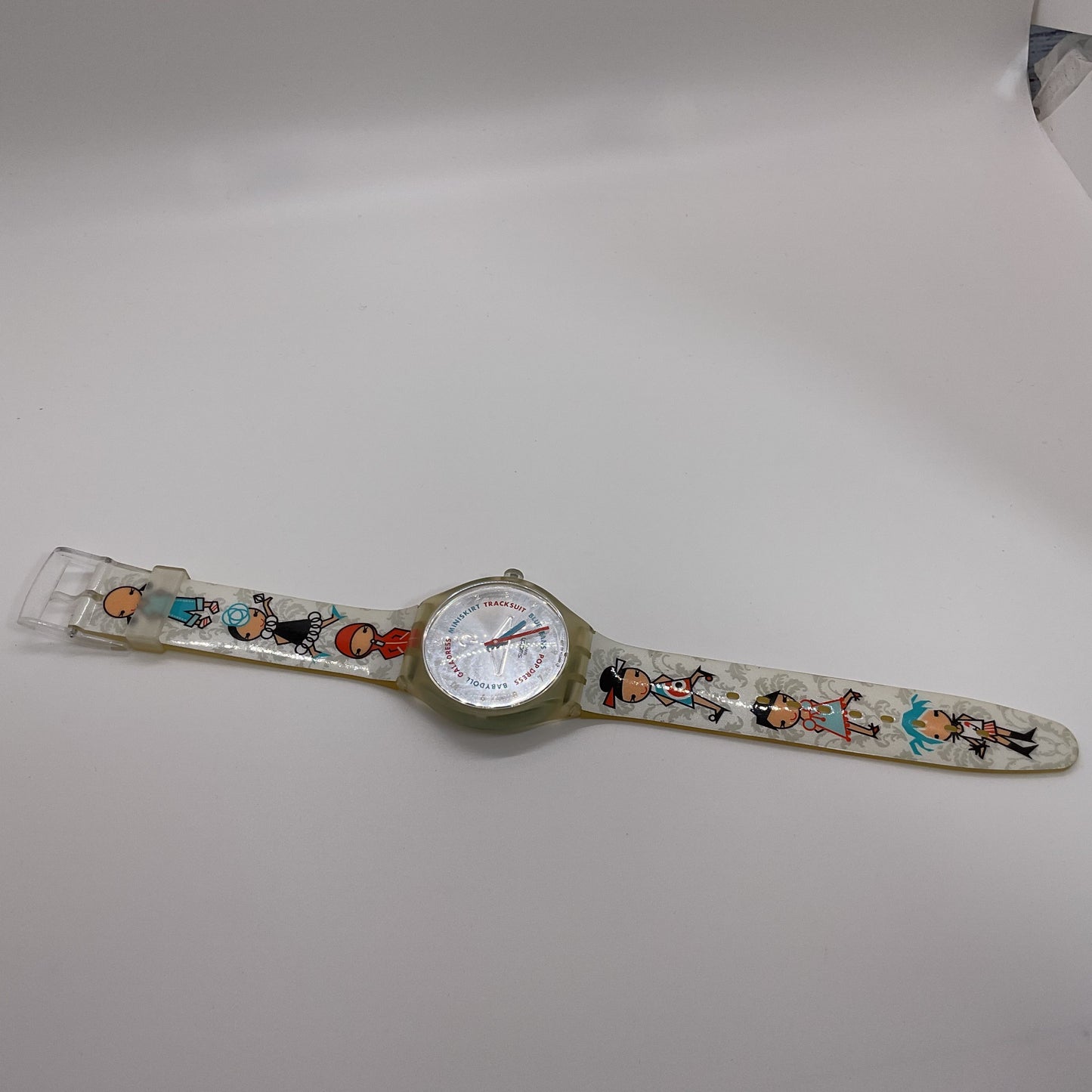 SWATCH Touch Game Dressin' Day STGK103 Watch- NEVER WORN- NEEDS BATTERY