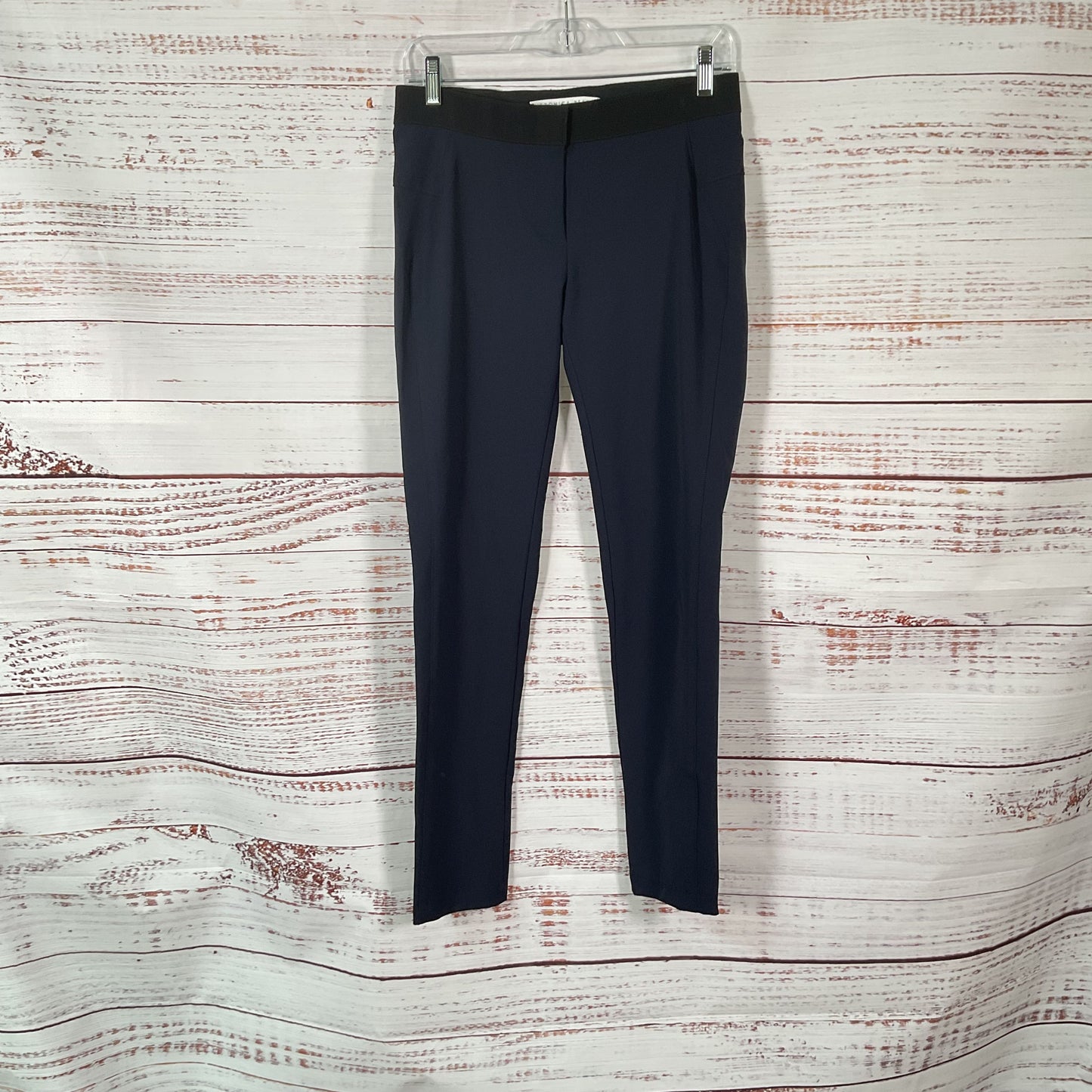 Veronica Beard Navy Blue Scuba Legging Pants - Size 4