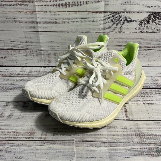 Adidas Ultraboost 5.0 DNA White & Glow in the Dark Athletic Sneaker Women's 6.5