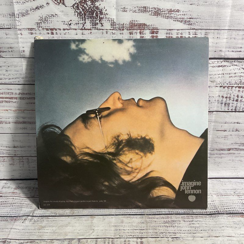 John Lennon Imagine Apple Records Double Lp Vinyl W/ Inserts 2018