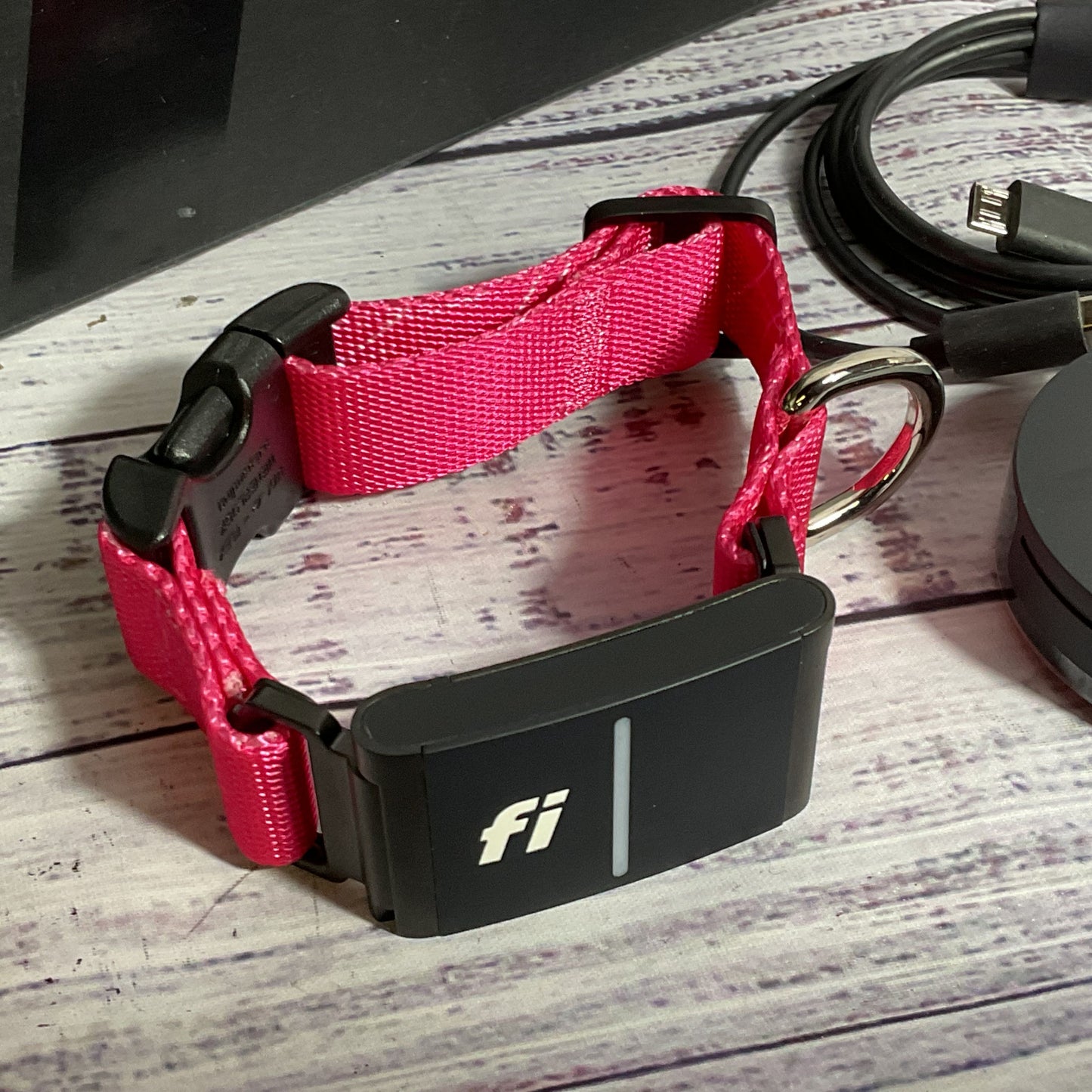 FI SERIES 3+ F3B-MBUA GPS Tracking Smart Dog Pink Collar