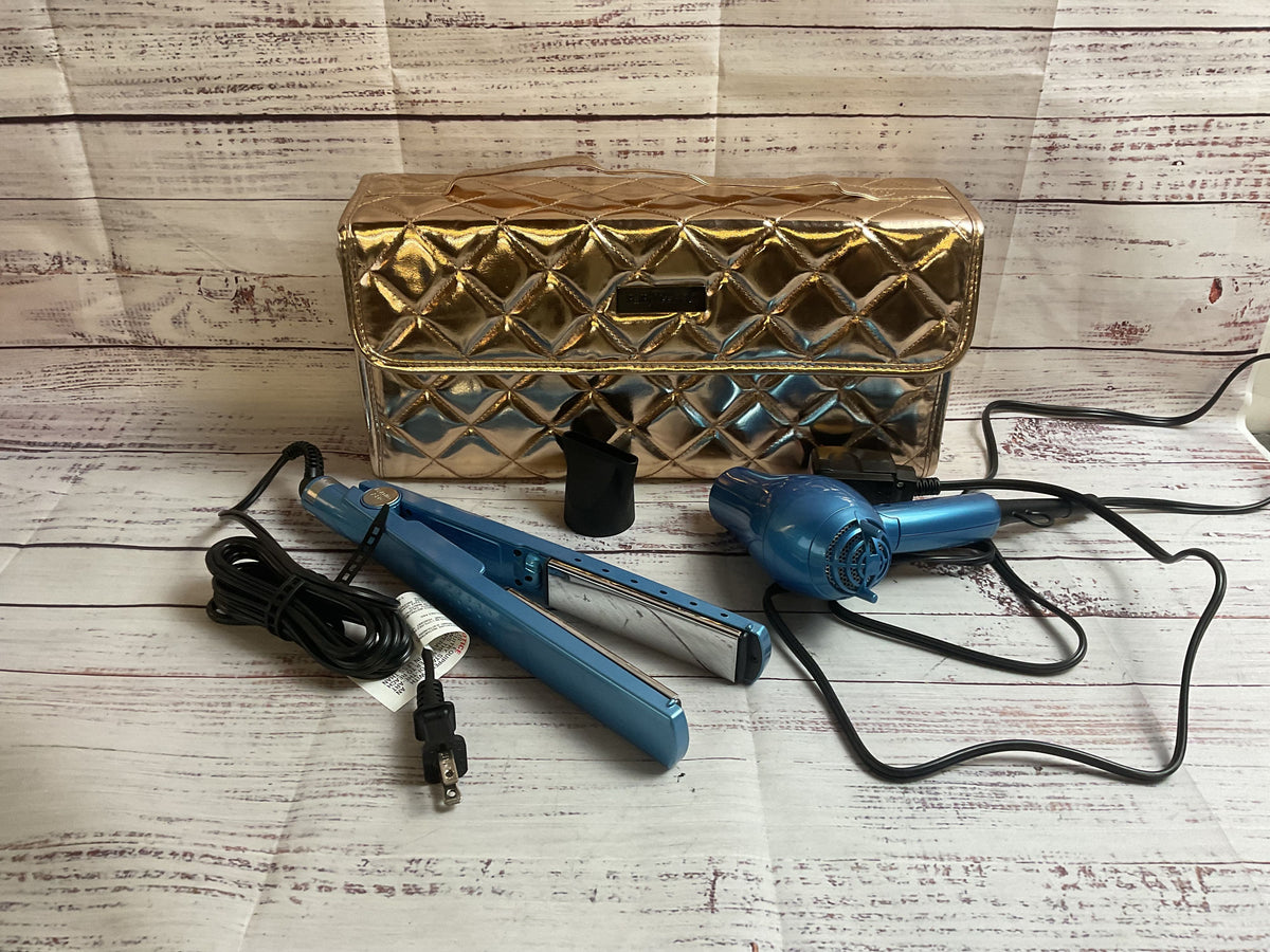 BaBylissPRO Hair Dryer and Hair Straightener with Case