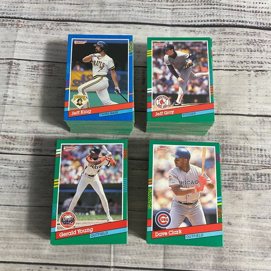 Lot Of 300+ Vtg Donruss 1991 Baseball Trading Cards