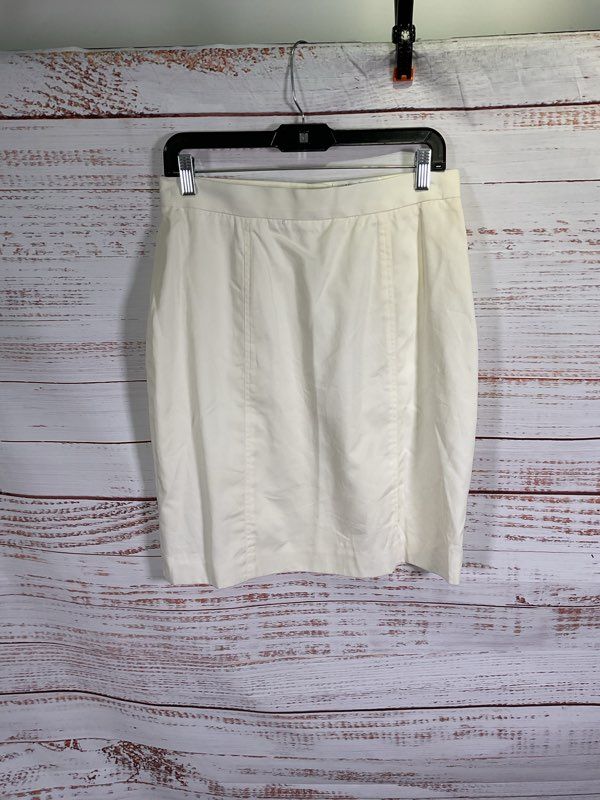 NWT Women's Neiman Marcus By Randolph Duke Off White Skirt Size 12 Vintage