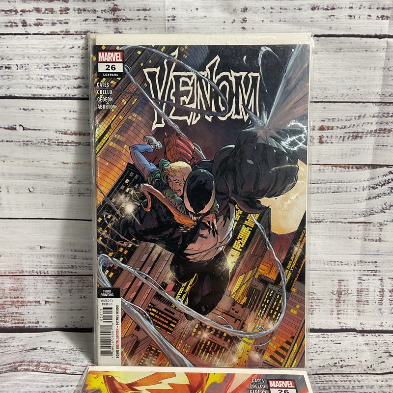 Lot Of 6 Venom Comics 3 25 26 32 34 +26 Variant Marvel Supervillain Ungraded