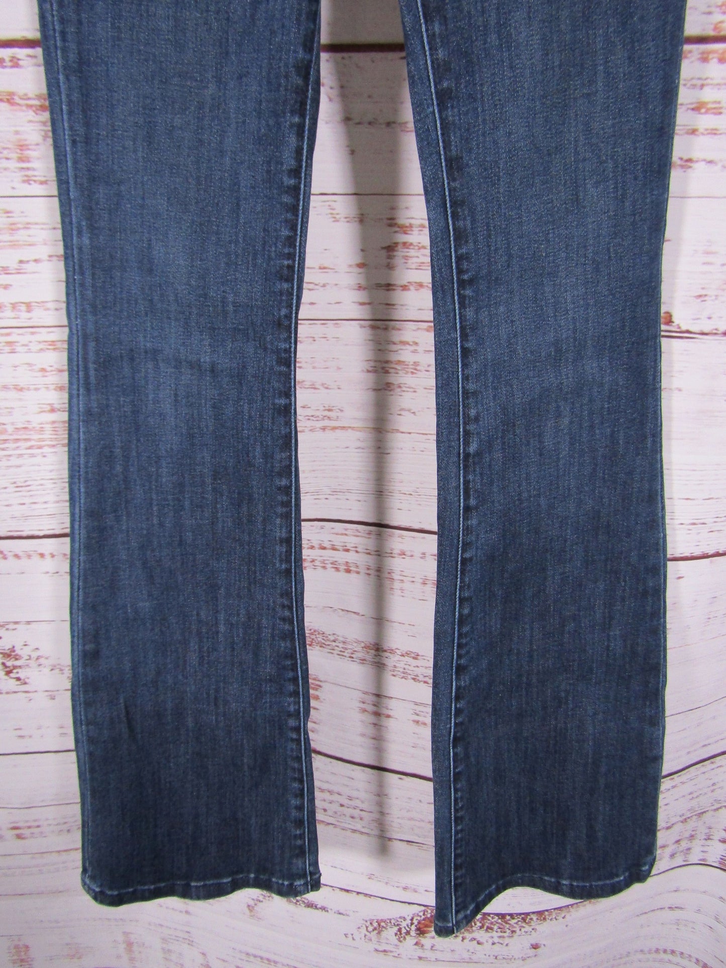 Anthropologie Pilcro Women's Blue Denim High-Rise Bootcut Jeans Size 25