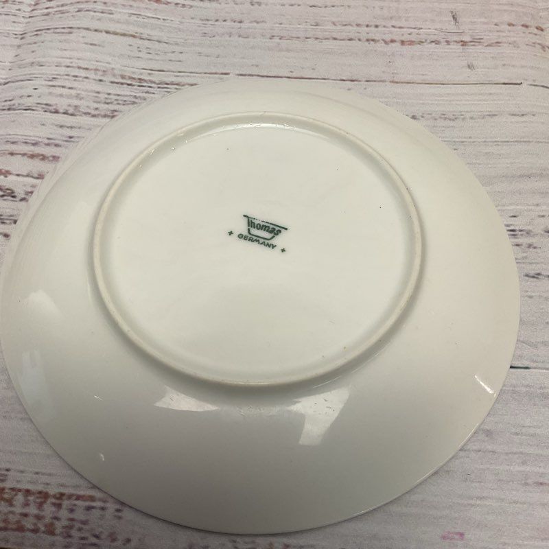 Thomas Germany Quince White Ceramic Desert Plate 6" Salad Plate 7.5" 24Pcs 12ea.