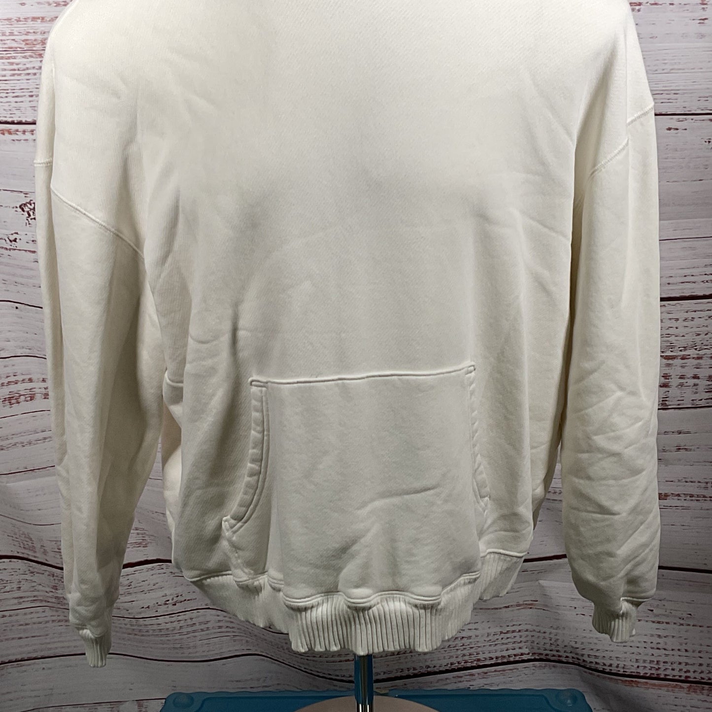 ELWOOD Men's White Core Pullover Hoodie- SZ XL