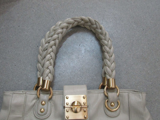 Steve Madden Women's Off White Leather Shoulder Bag