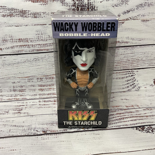 Kiss The Starchild Paul Stanley Wacky Wobbler Bobble Head Funko 2011