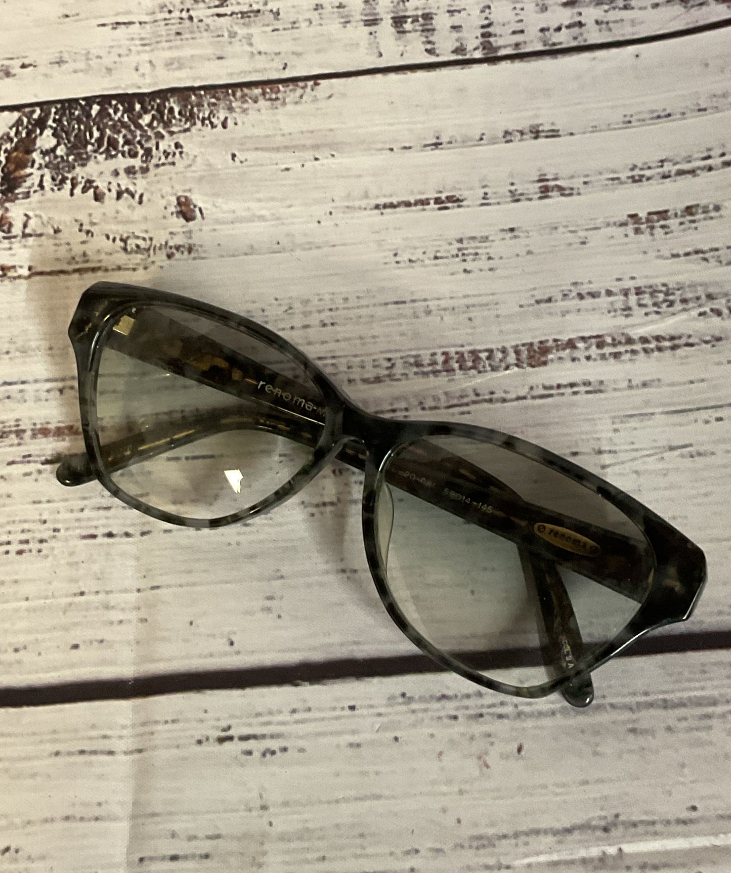 RENOMA MARTINIQUE PARIS Tortoise Eyeglasses 20-081 Frames - Size 145