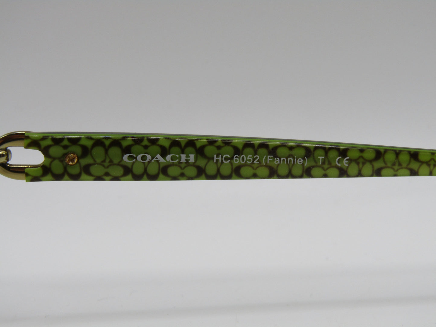 Coach Fannie Women's Brown Tortoise Eyeglasses Frame HC 6052