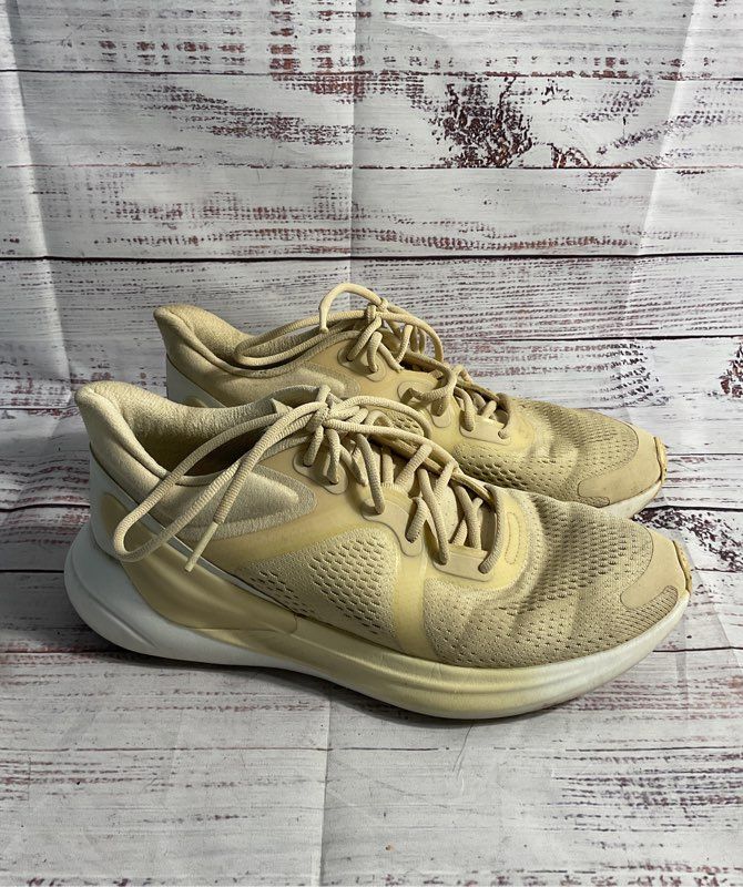 Lululemon Blissfeel Women's Running Shoes Pale Linen / White Size 8