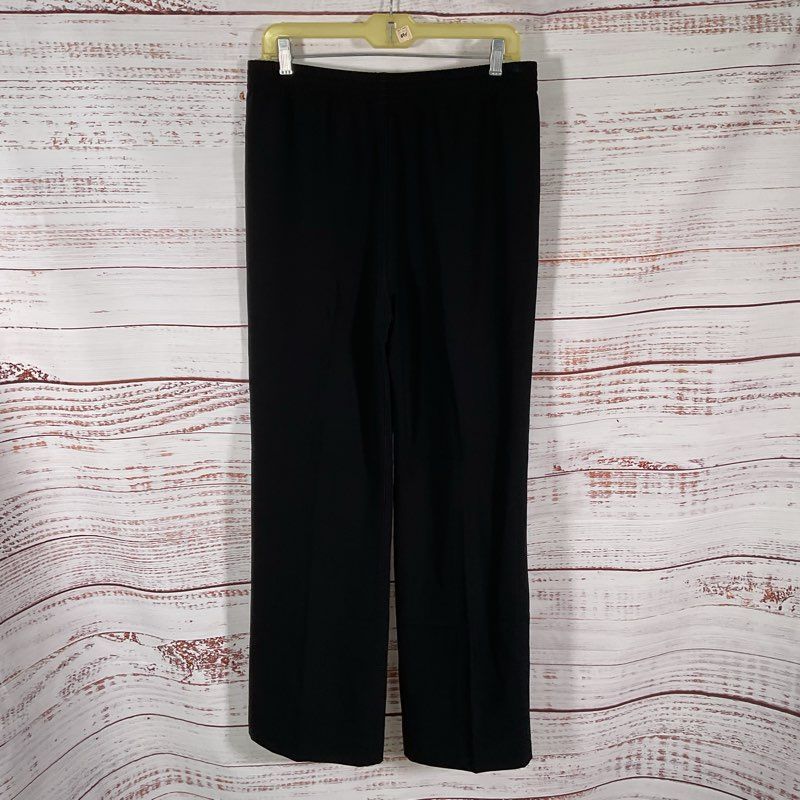 NWT Madewell Black & Brown Side Stripe Pull On Track Pants - Size M