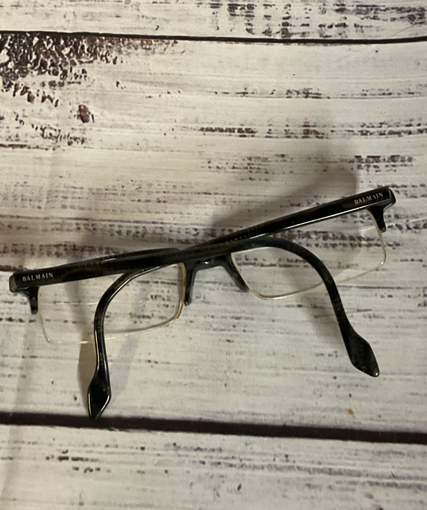 Balmain Paris Black Eyeglasses Frames Only