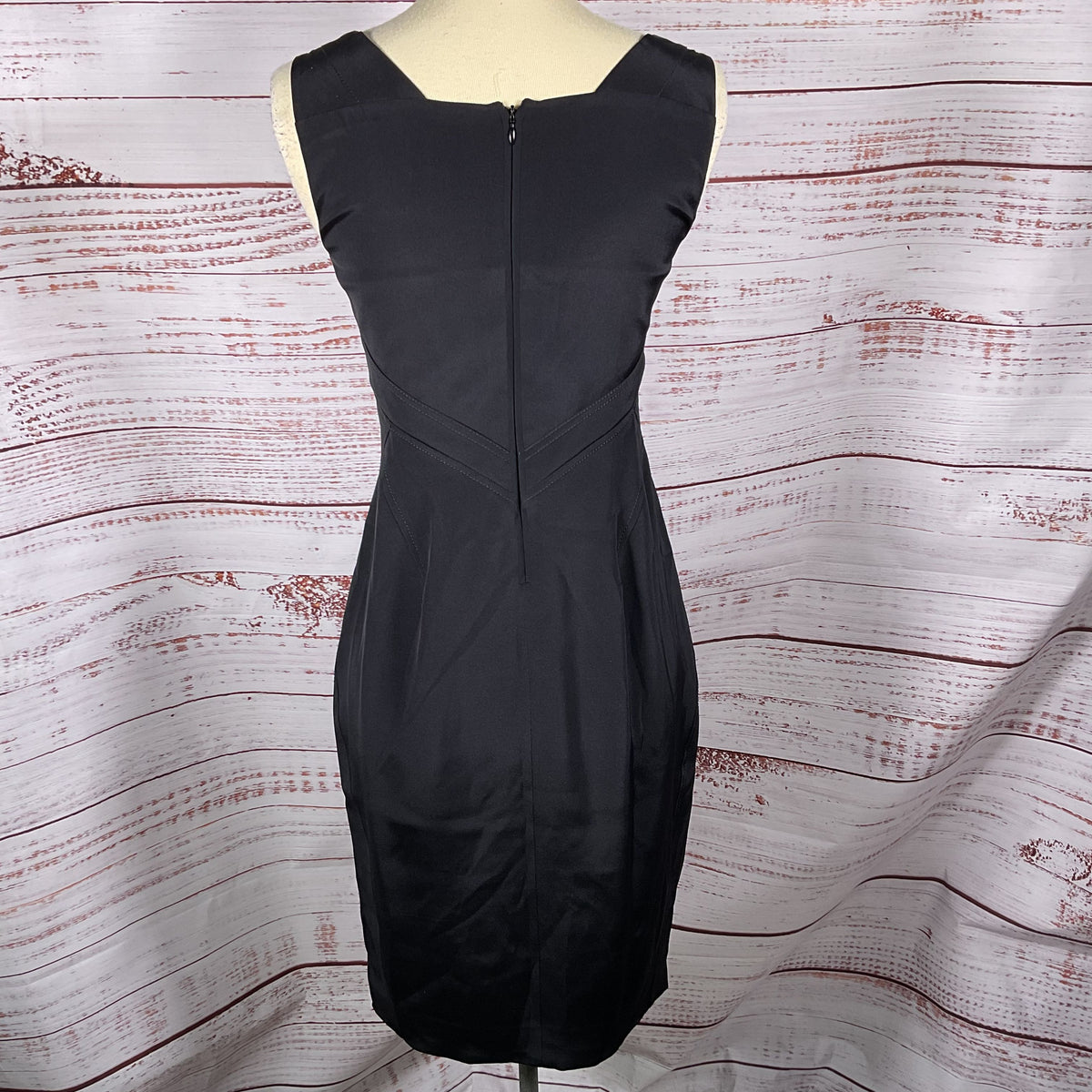 ZAC POSEN Women's Black Sleeveless Cocktail Dress- SZ 4
