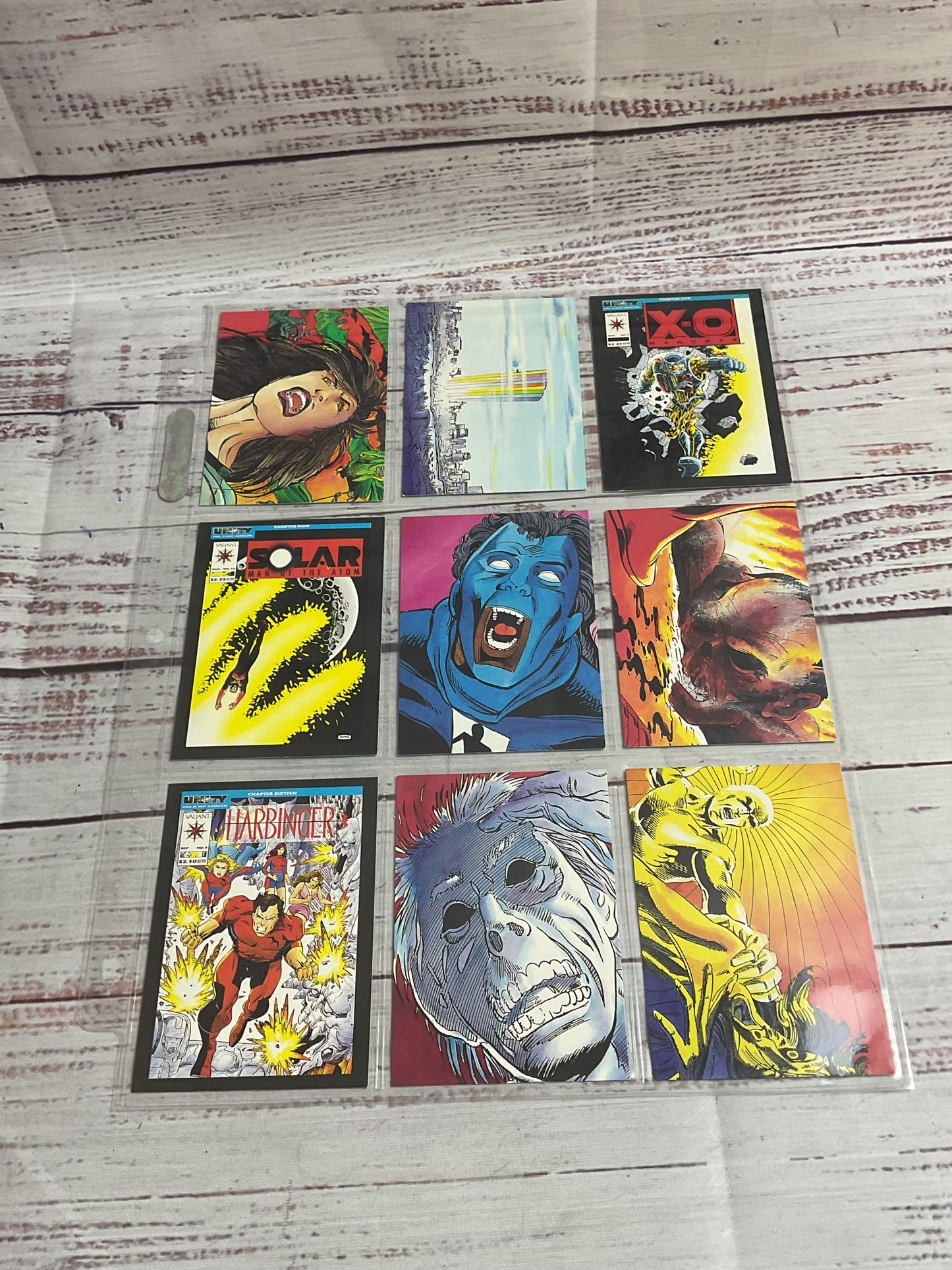 Lot Of Miscellaneous Comic Trading Cards X-Men DC Marvel Topps