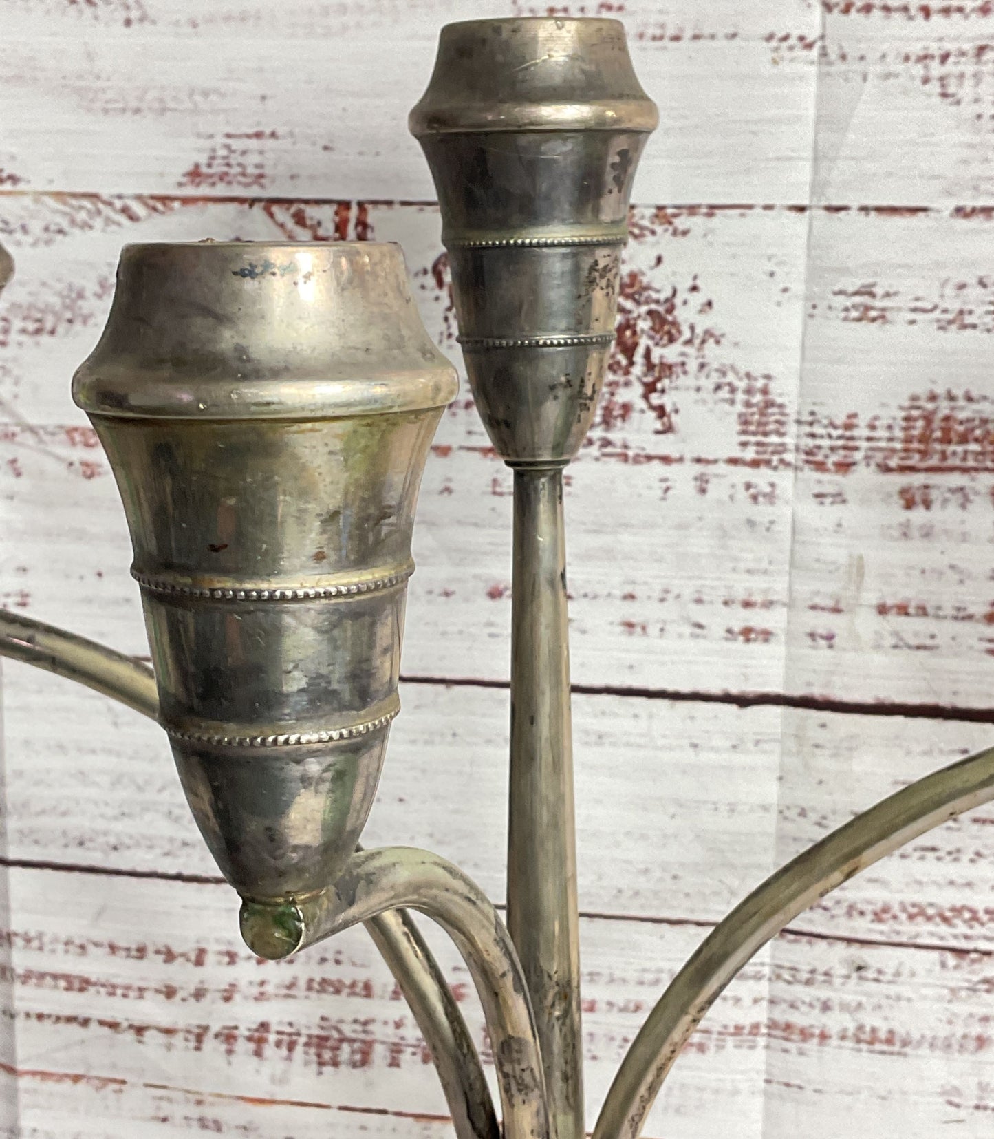Vintage 15.5' Four Arm Candelabra Sterling Silver