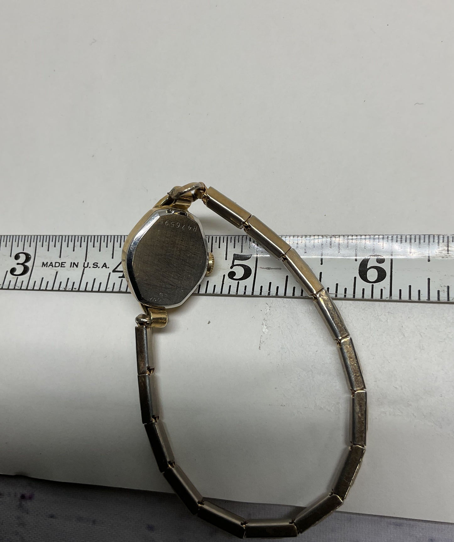 BULOVA Gold Plated Vintage Swiss Women Watch AS IS