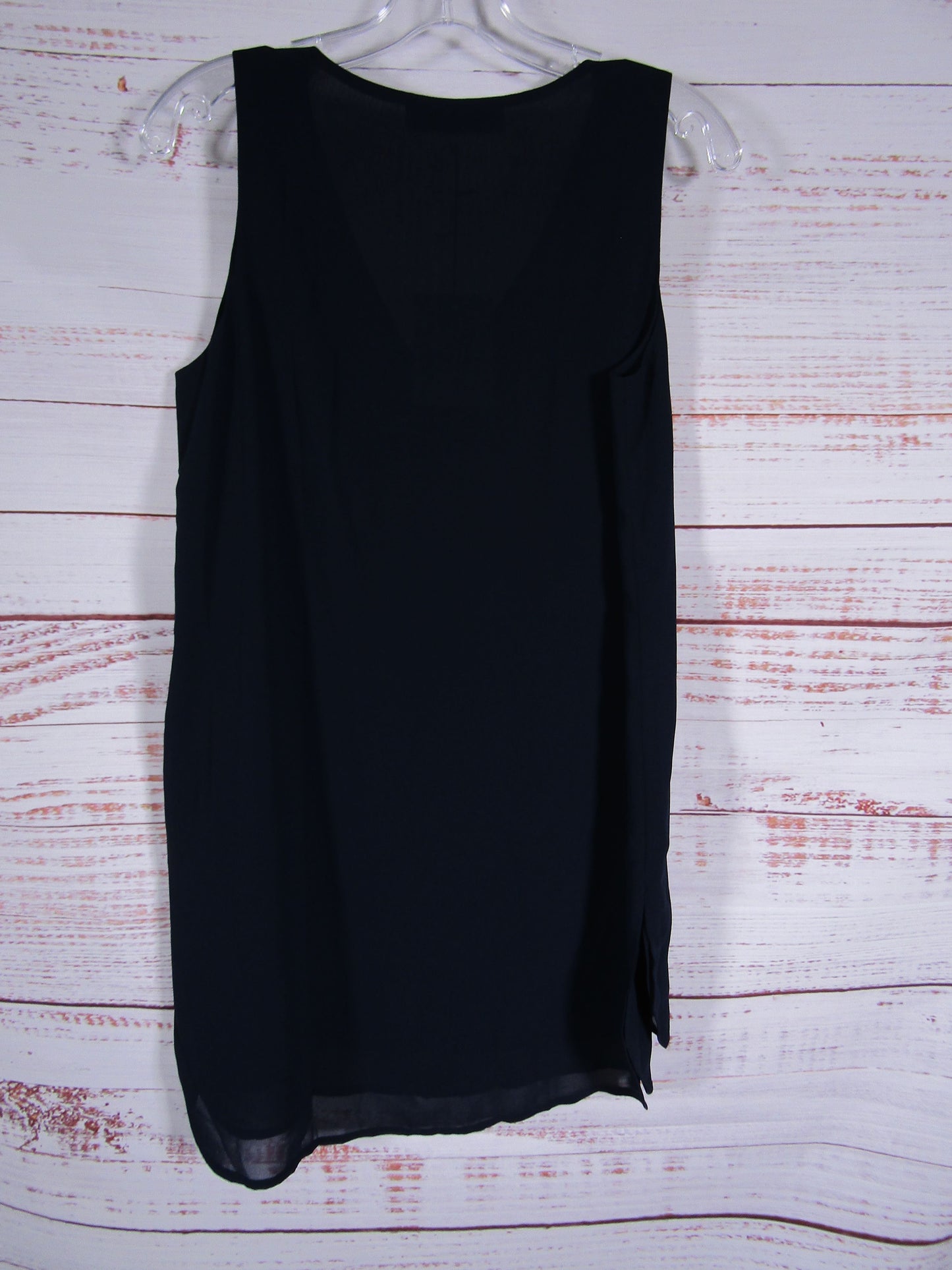 A. Marsi Women's Navy Blue Sleeveless Tank Blouse Size 44 Made in Italy
