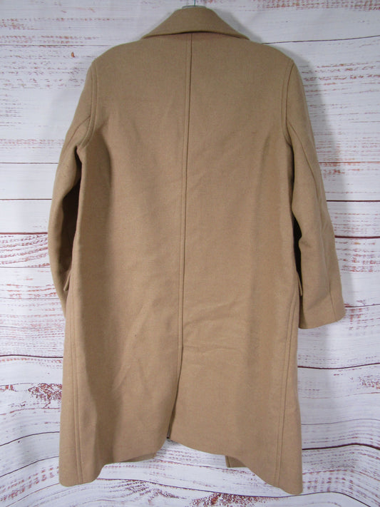 Everlane The Italian Women's Brown Wool Blend Coat Size 4