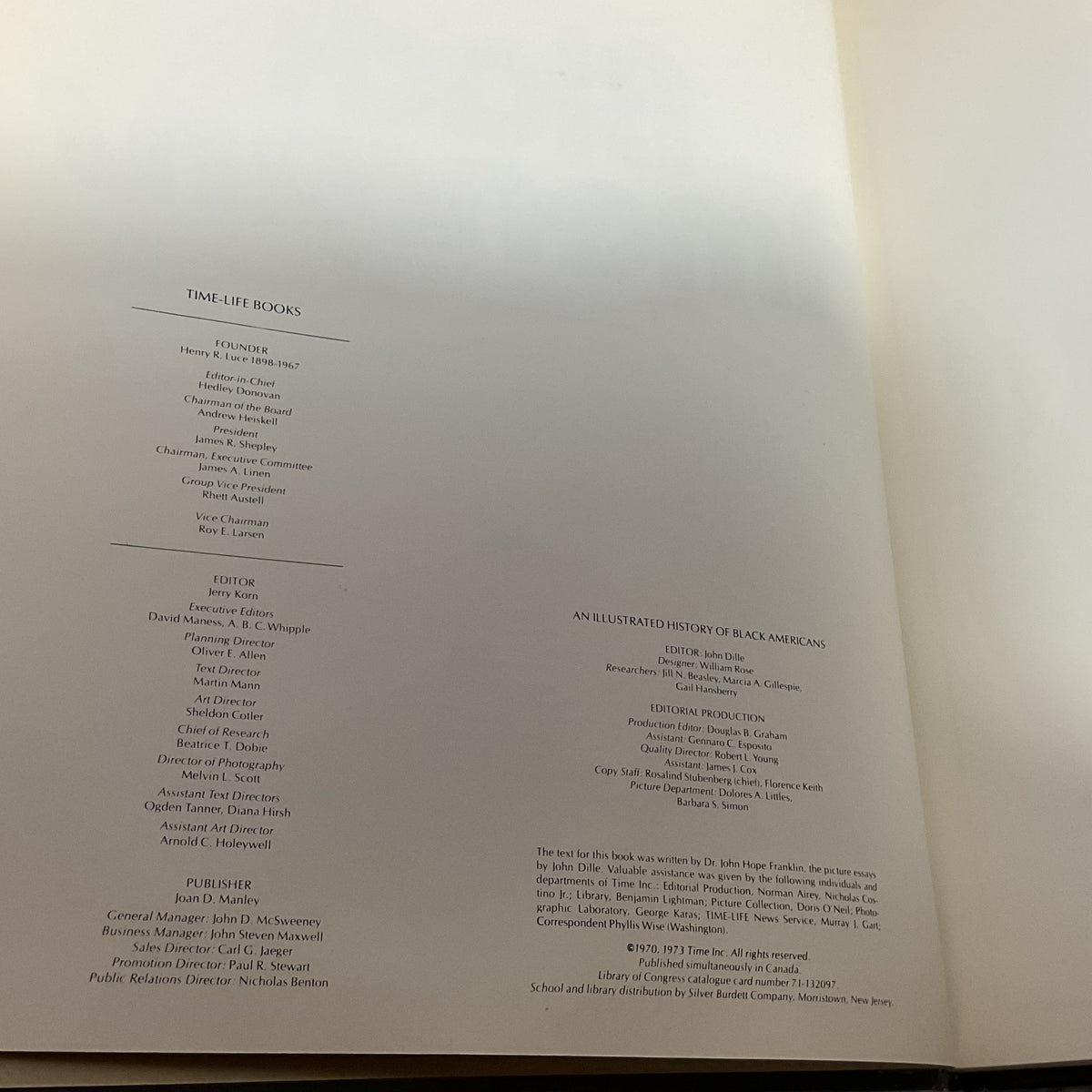 Black Americans By John Hope Franklin