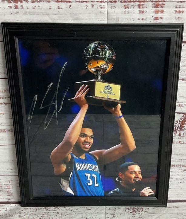 Karl-Anthony Towns 2016 NBA All-Star Weekend Skills Challenge Signed Photo