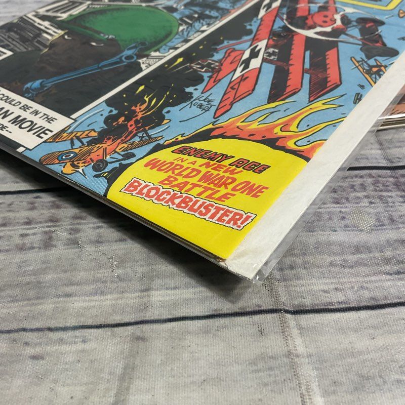 Lot Of 3 Vtg. Men Of War #2 7 17 Dc Comics Gravedigger Ungraded