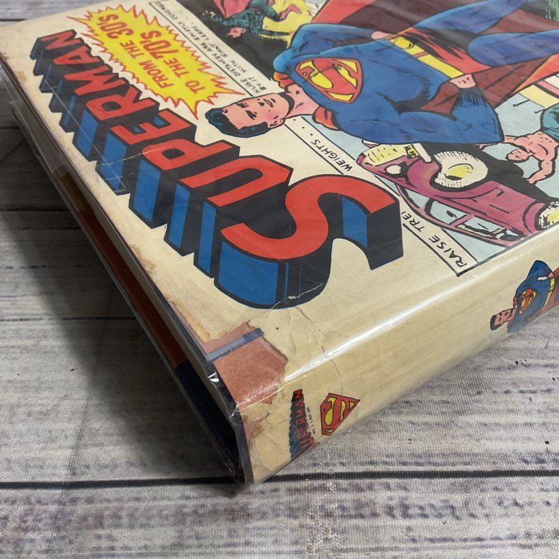 VTG. Superman From The 30s To The 70s Hardcover Dc Comics Graphic Novel 1971