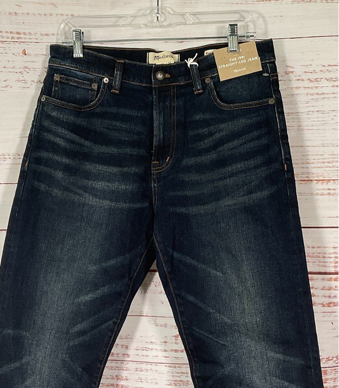 Madewell The 1991 Straight Leg Jeans Blue 31 x 32