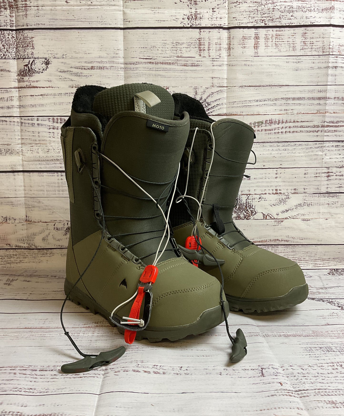 Burton Moto Green Snow Boot Men's Size 11