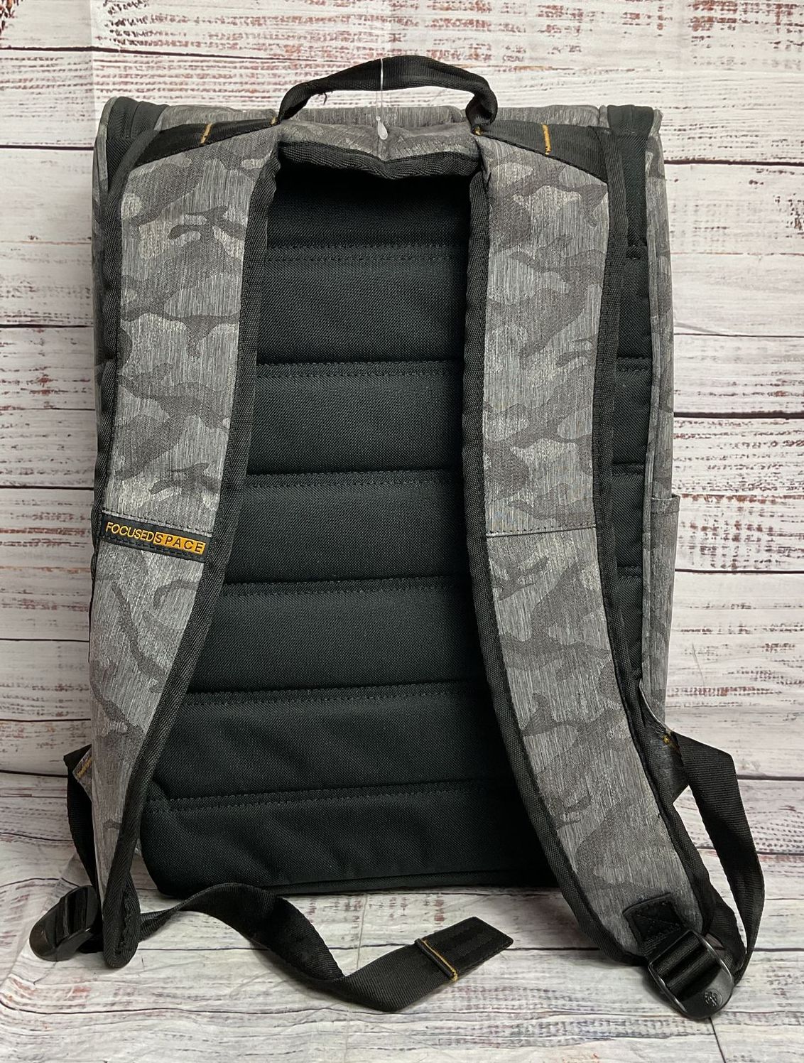 Focused Space Commander Backpack Grey Camo