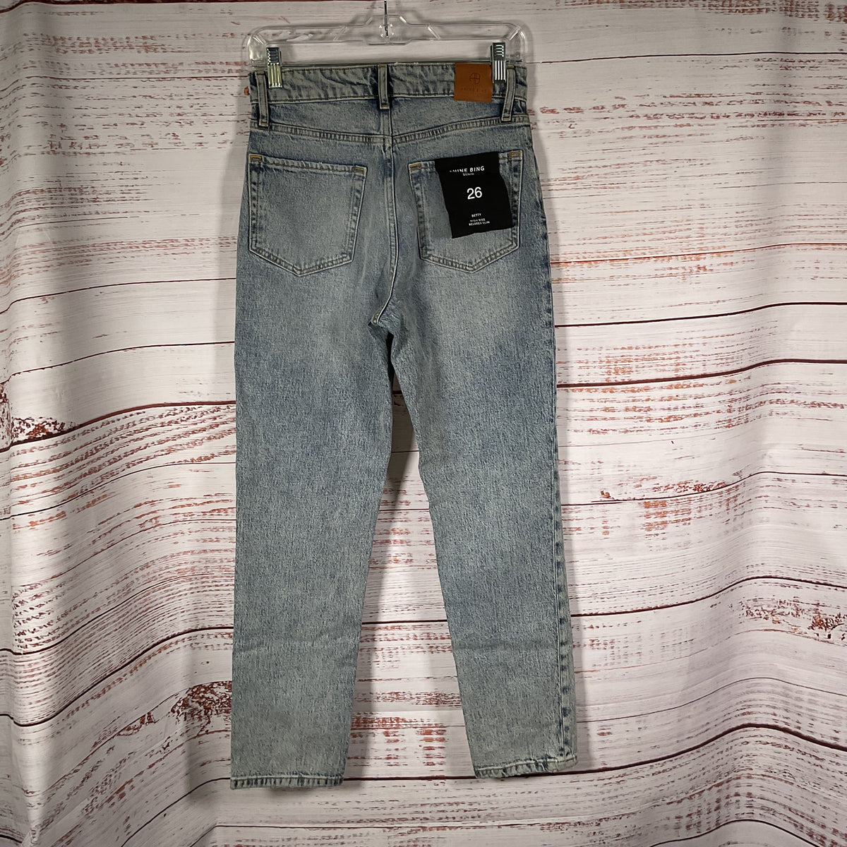 NWD ANINE Betty Women's Button Up Washed High Rise Slim Jeans- SZ 26