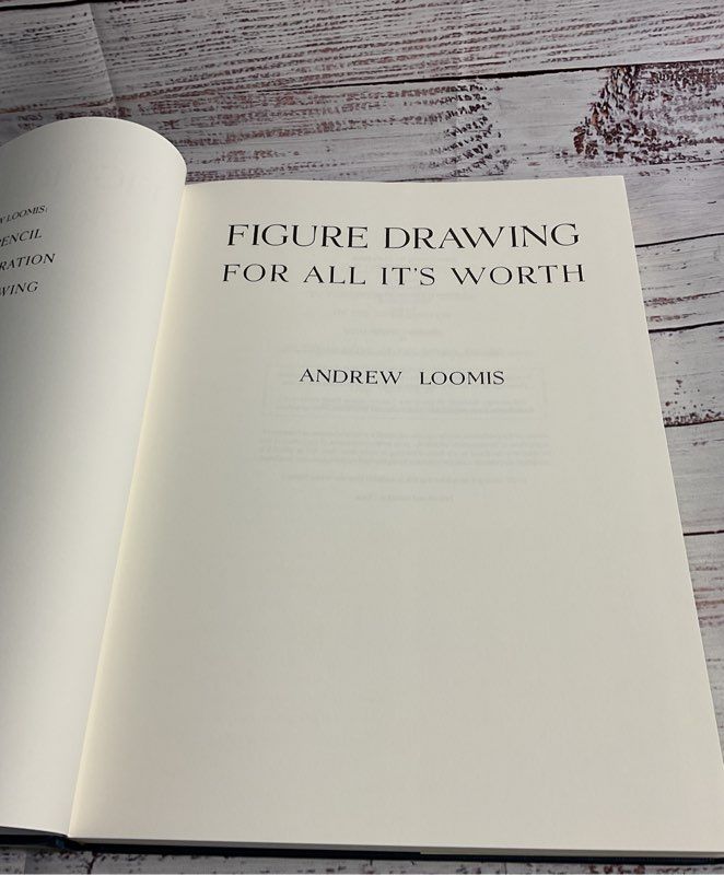 Figure Drawing For All It's Worth Hardcover, By Loomis Andrew Good