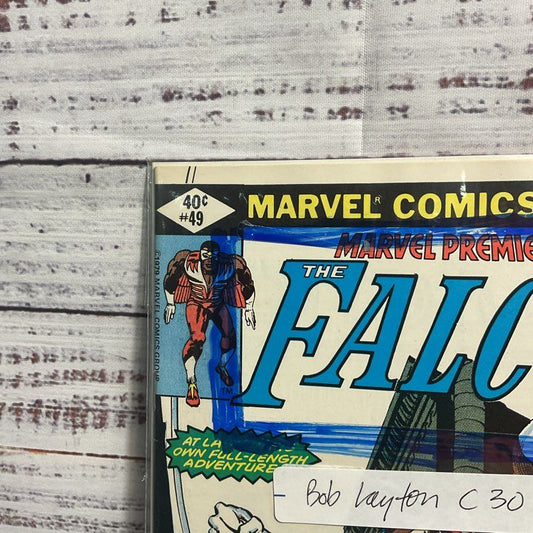 VTG. 1972 The Falcon 1st Appearance Marvel Premiere #40 Ungraded