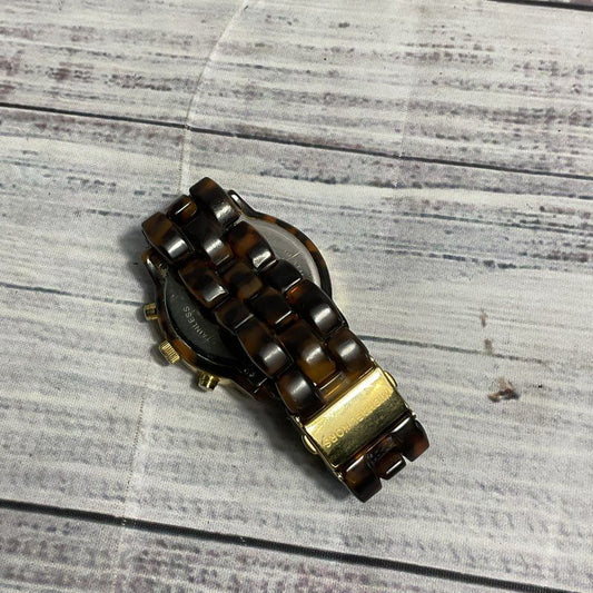 Michael Kors MK-5216 Tortoise Oversized Women's Watch, Untested