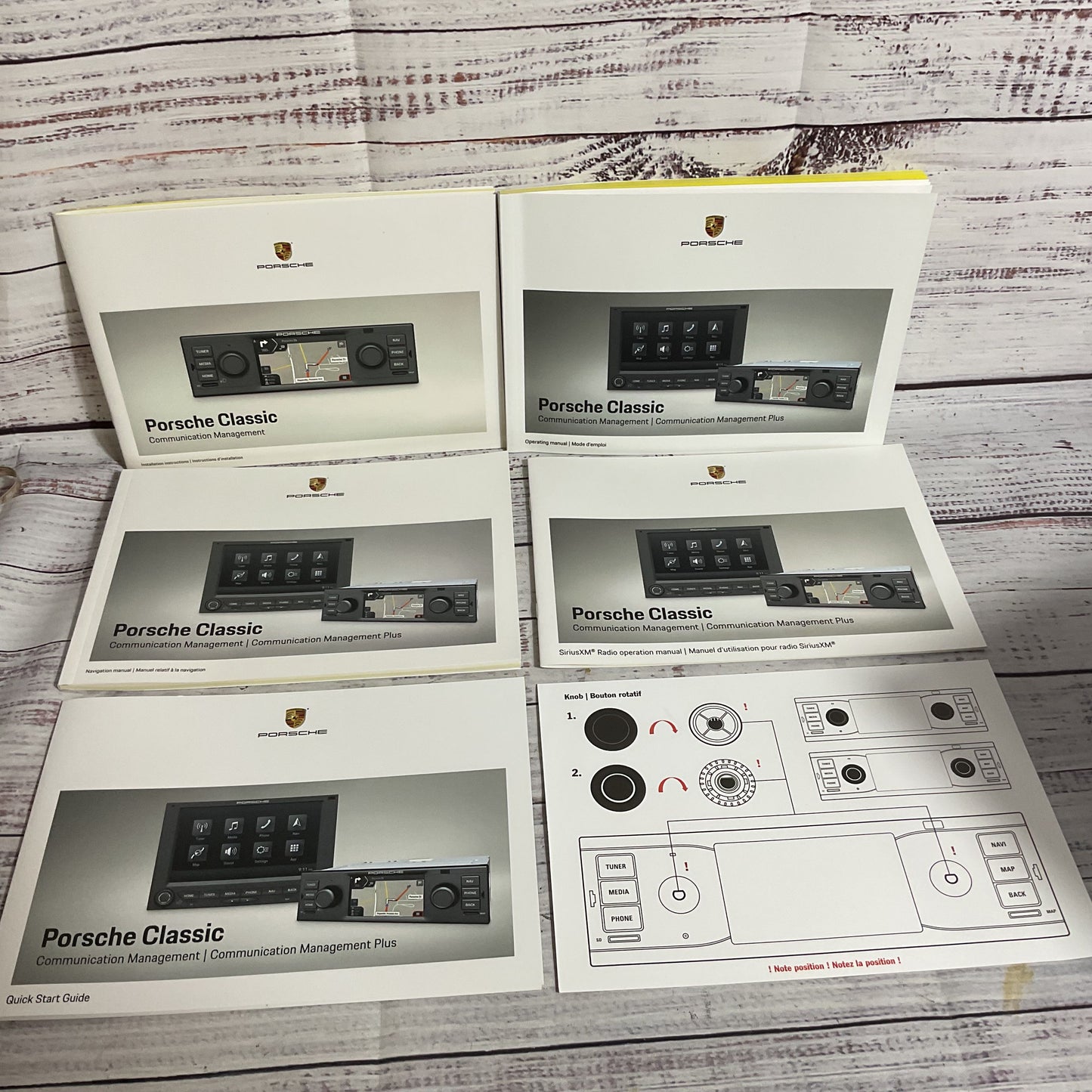 PORSCHE PCCM Porsche Classic Communication Management System Manuals