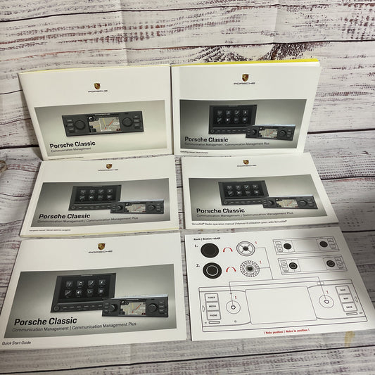PORSCHE PCCM Porsche Classic Communication Management System Manuals