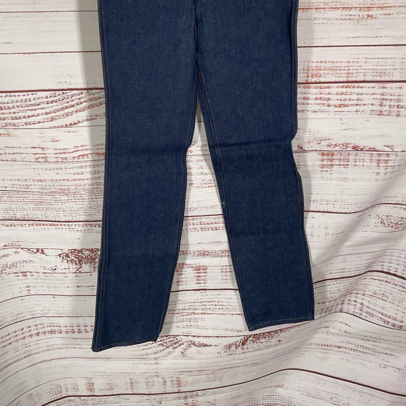 Vintage 80s Deadstock Wrangler Middleweight 12.25 oz Straight Leg Jeans 28x34