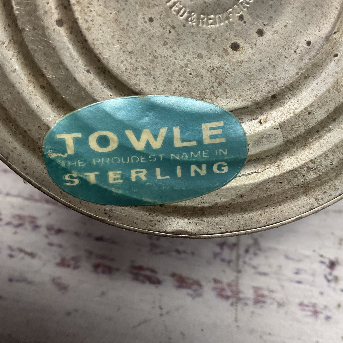 Towle Sterling Weighted Reinforced Candle Holder 3.5"