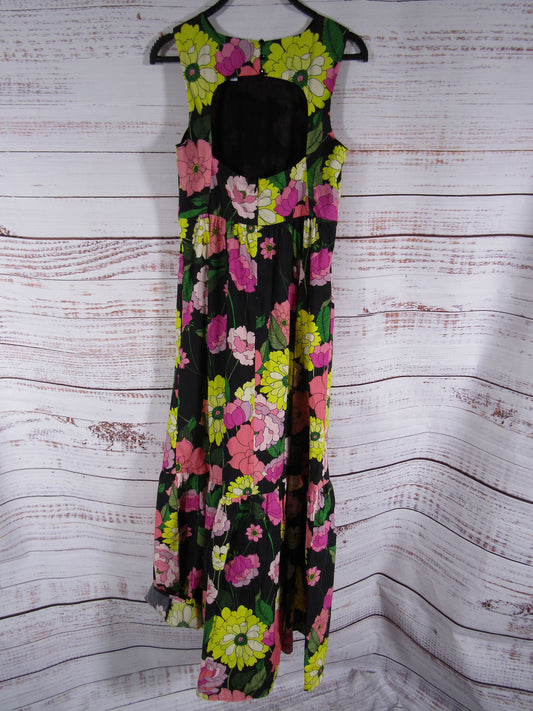 Johnny Was Cassia Women's Multi-Color Floral Cotton Maxi Dress Size S L37223-3