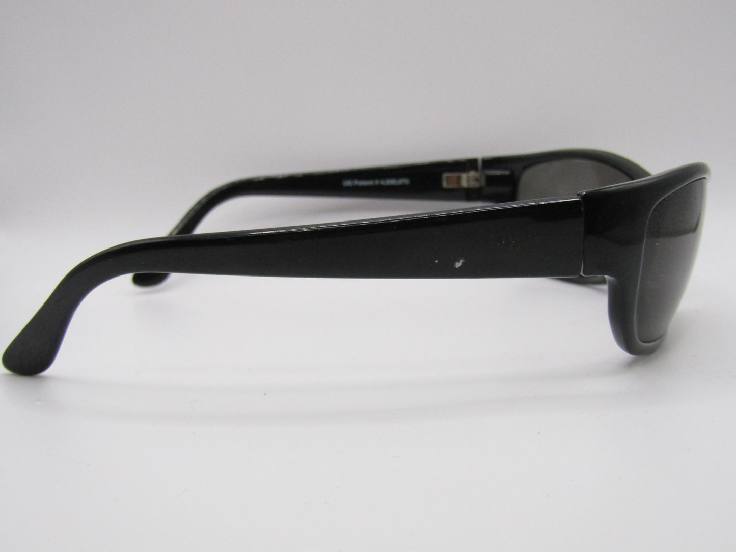Maui Jim Catamaran Women's Black Sport Wrap Sunglasses Frame Made in France