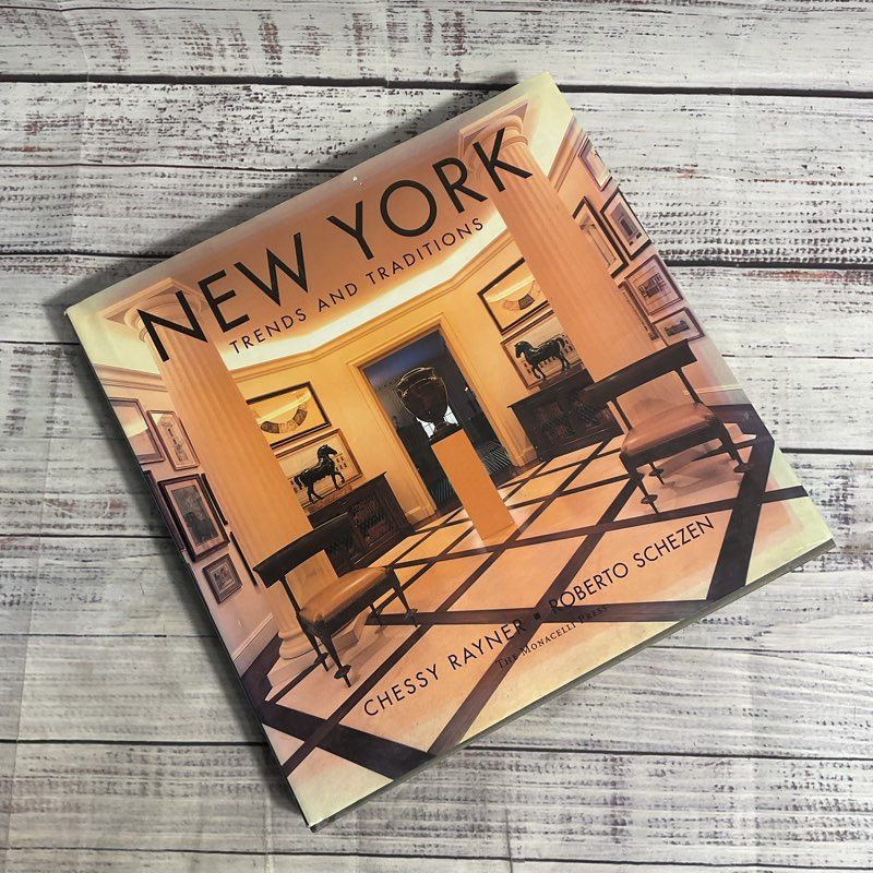 VTG 1997 New York Trends And Traditions Hardcover Book by Schezen & Rayner