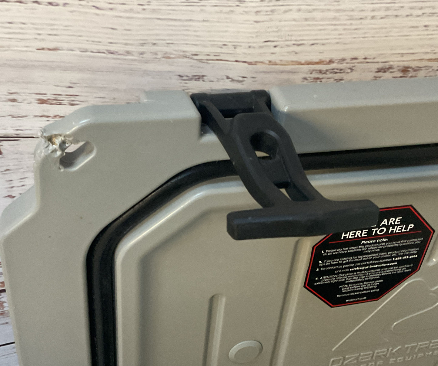 Ozark Trail 45QT High Performance Rolling Thermocooler Grey