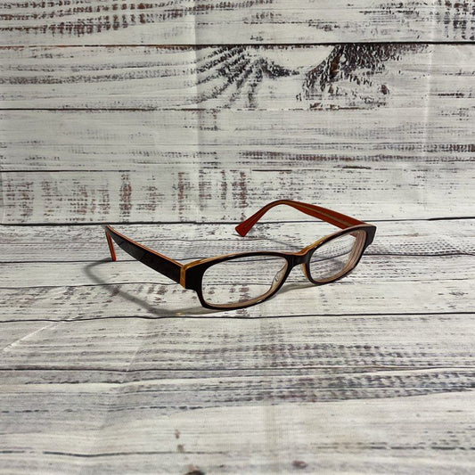 Jean Lafont Eva 7038 Eggplant Purple & Orange Glasses Glasses FRAMES ONLY