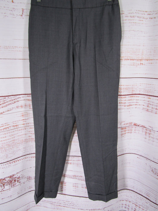 The Kooples Women's Gray Wool Trouser Pants Size 48
