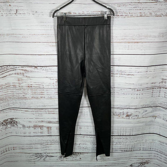 Alix NYC Carlisle Black Faux Leather Pants - Size M