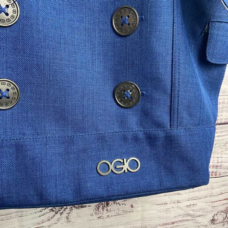 Ogio Hamptons Laptop Bag Blue Peacoat Chambray Tote