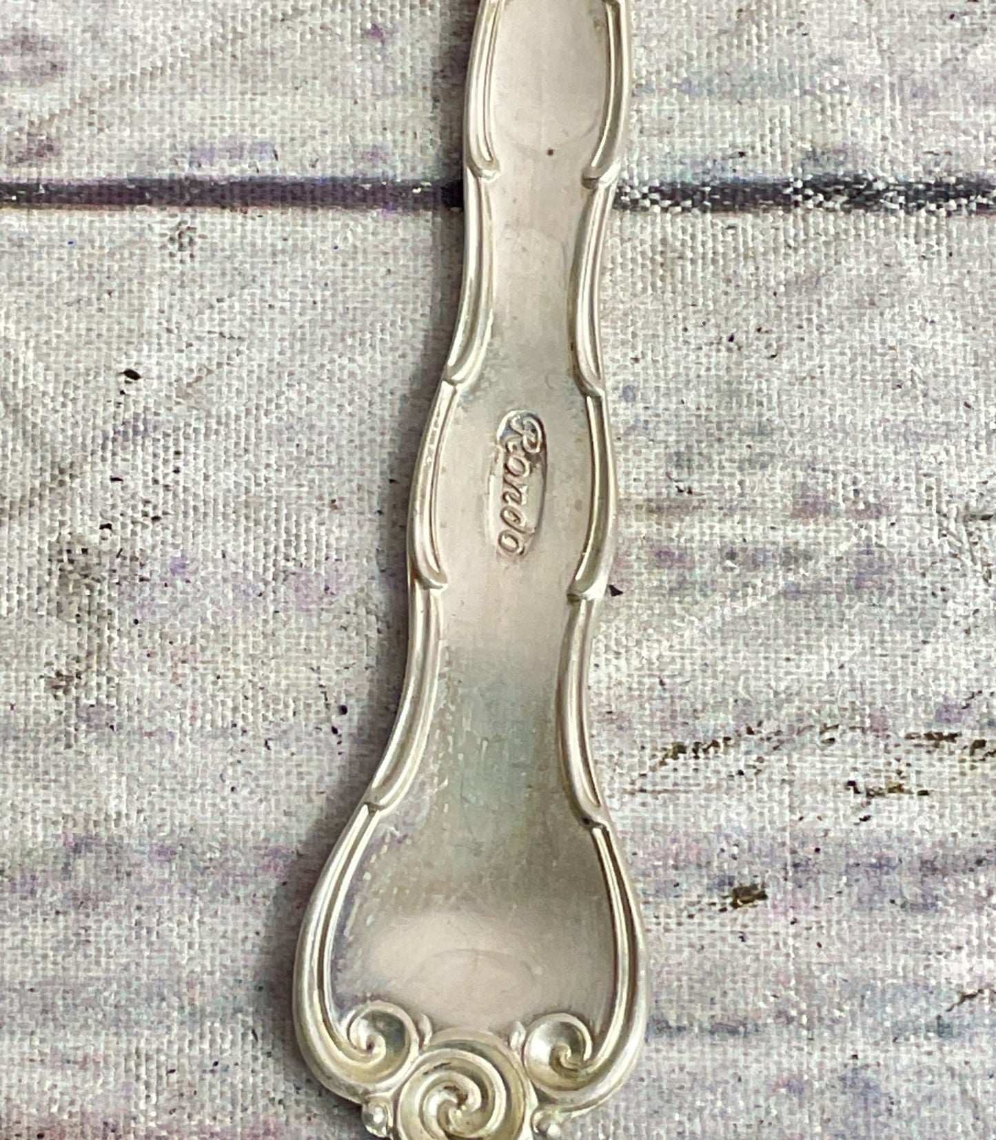 Gorham Vintage Set of 12 Rondo Spoons Sterling Silver